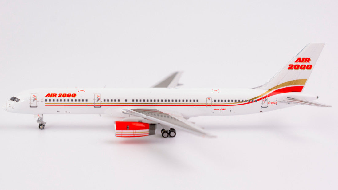 1:400 NG Model AIR 2000 BOEING 757-200 Passenger Airplane Diecast Aircraft Model