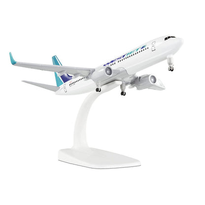 1:300 American Westjet B737 Model Plane Alloy Diecast Airplane Aircraft Ornament