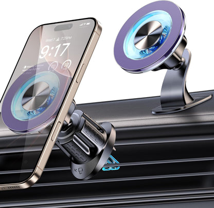 For Magsafe Car Mount Magnetic Phone Holder for Car [2025 Upgraded 22X Magnets &