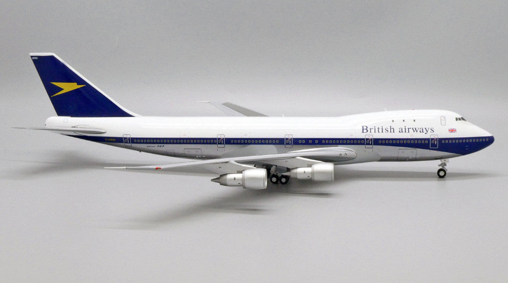 1:200 35CM JC Wings British Airways BOEING 747-100 Passenger Plane Diecast Model