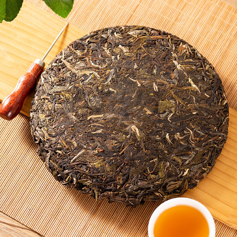 Yunnan Puerh Tea Puerh Raw Tea Baotang Laozhai Puerh Tea Cake 357g/12.59oz