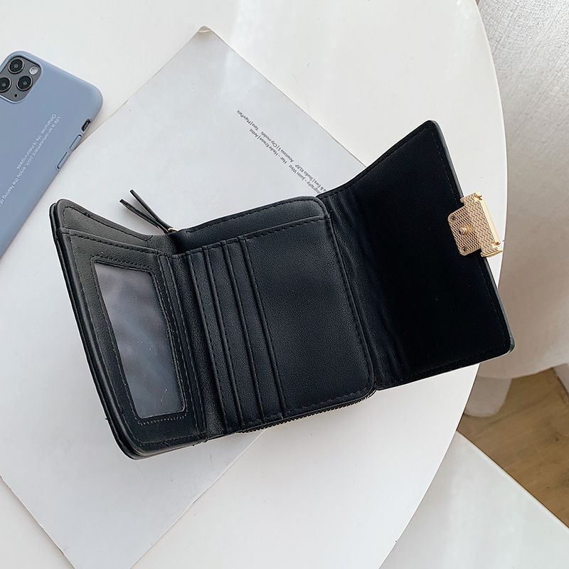 Wallet Cute Student Short Wallets Small Fashion Purse Coin Purse Card Holder 1PC