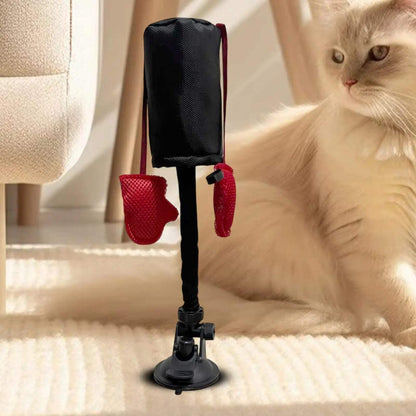 Interactive Cat Punching Bag Toy with Suction Cup