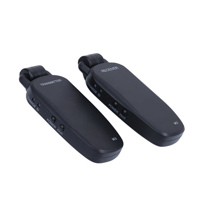 2Pcs Portable Electric Guitar Digital Transmitter Guitar Bass Receiver System