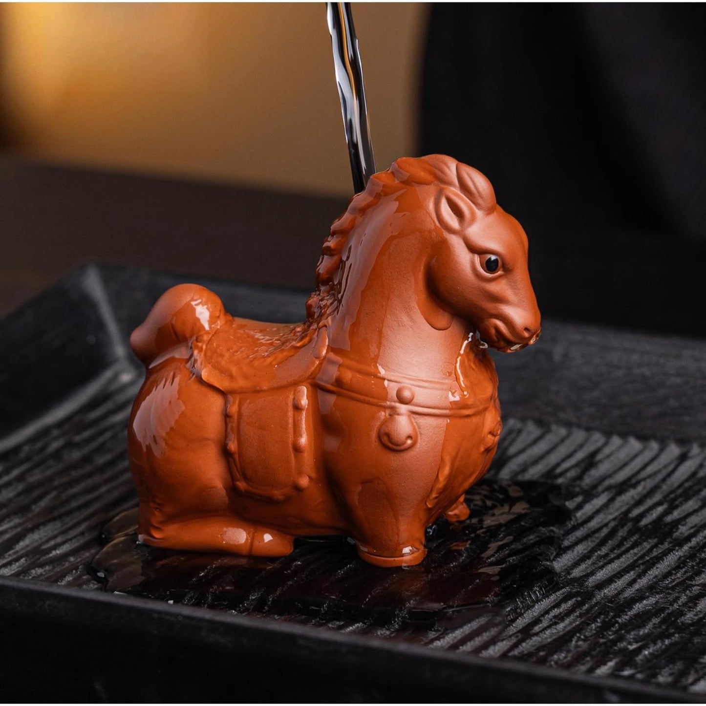 Red Mud Purple Sands Tea Pet 8.1cm 3.2in Kung Fu Tea Set Tea Play Tea Ceremony