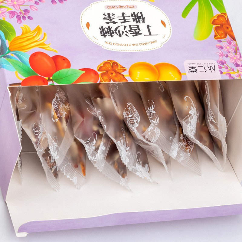 100g Lilac Sea Buckthorn Tea Hawthorn Poria Health-preserving Tea Herbal Tea