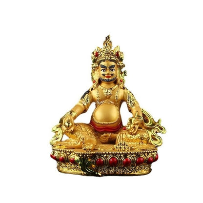 14.5cm Resin Small Bodhisattva Buddha Statue Auspicious Handicraft Home Design
