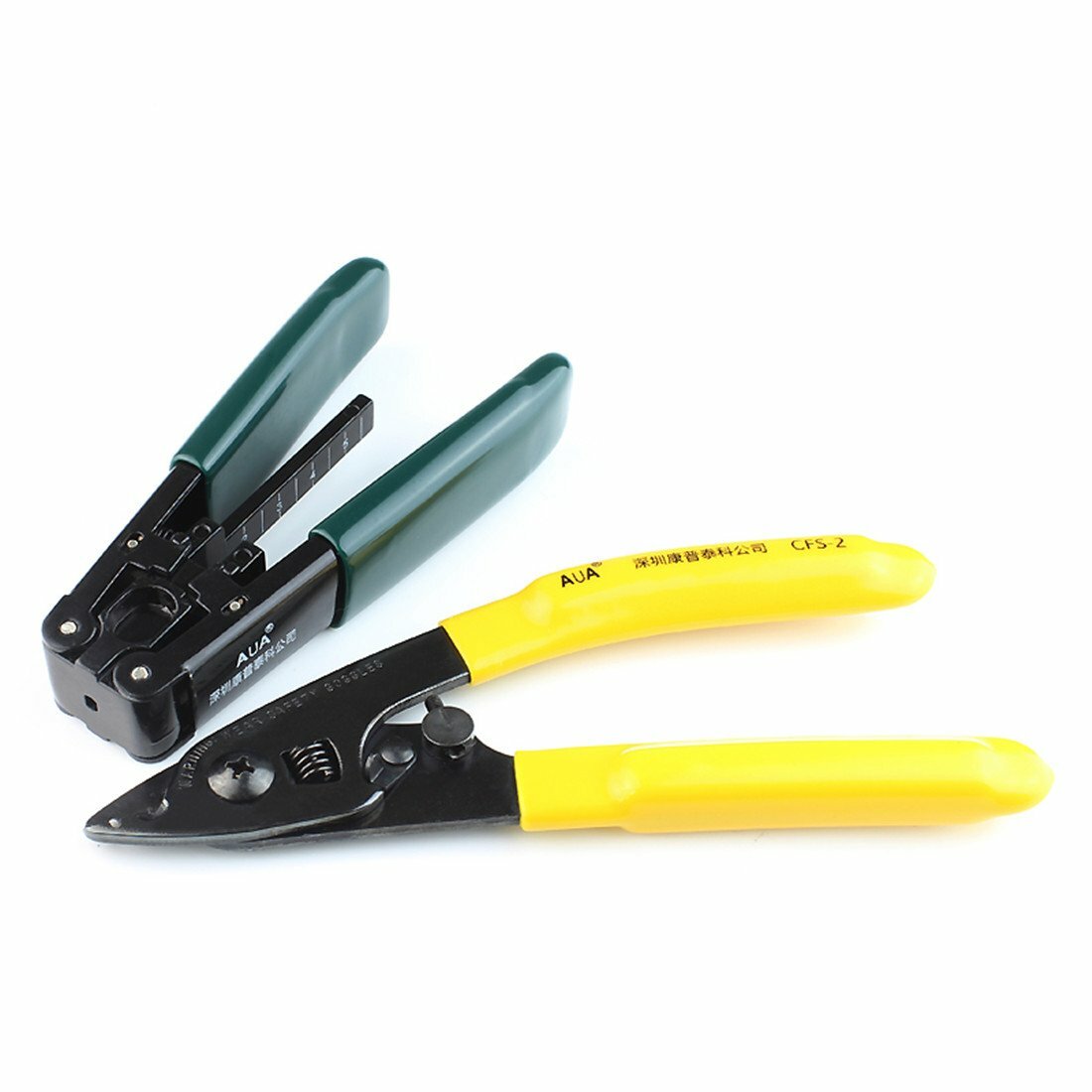 9 in 1 Fiber Optic FTTH Tool Kit Fiber Cleaver Optic Power Meter Wire Stripper