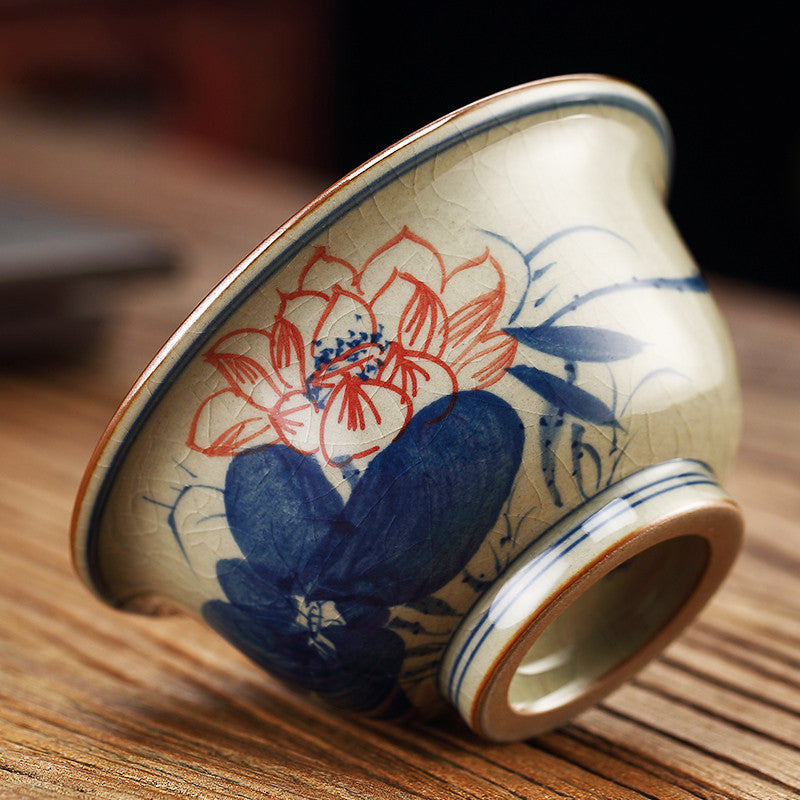 Jingdezhen Chai Kiln Press Master Ancient Ceramic Special Single Cup Tea