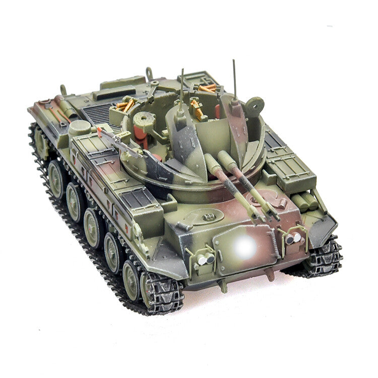 PANZERKAMPF 1/72 M42 Self-Propelled Anti-Aircraft System Camouflage Tank Model