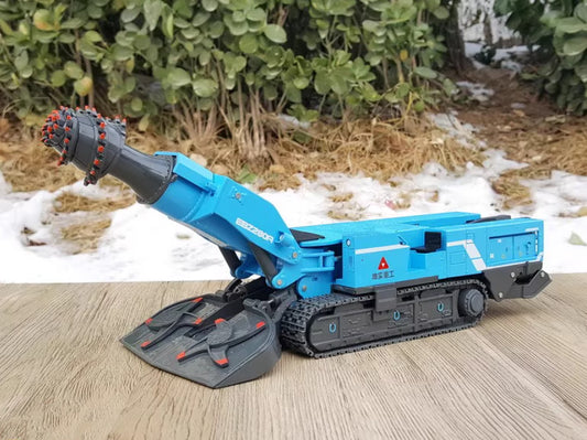1:35 Weishi EBZ280R Roadheader Tunneling Machine Rock Equipment Diecast Model