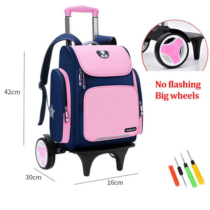 Student School Bag Backpack Kids Bag School Backpackbag Children Backpack Wheels
