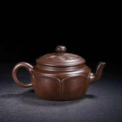 Chinese Yixing Zisha Clay Handmade Exquisite Teapot （凌花 底款：高海庚）