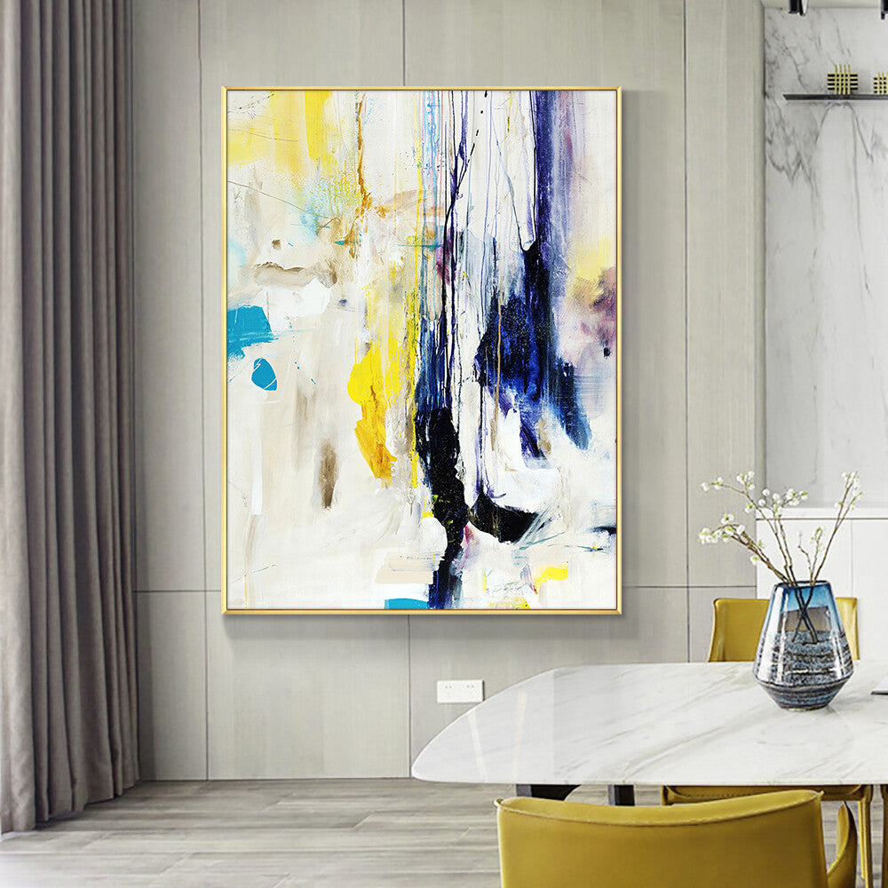 Abstract Hand Painted Oil Painting On Canvas Handmade Modern Abstract Landscape