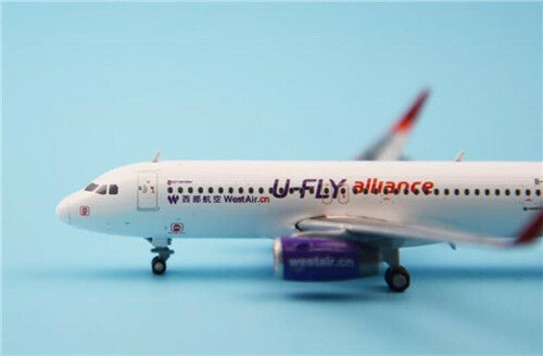 JC Wings West Air for Airbus A320 B-1897 1/400 Aircraft Pre-builded Model