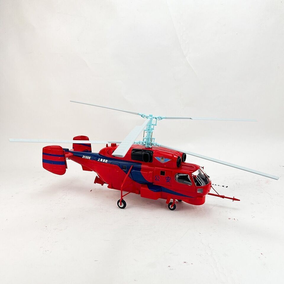 1:32 47CM Shanhai Fire Protection Kamov KA-32 Helicopter Diecast Airplane Model