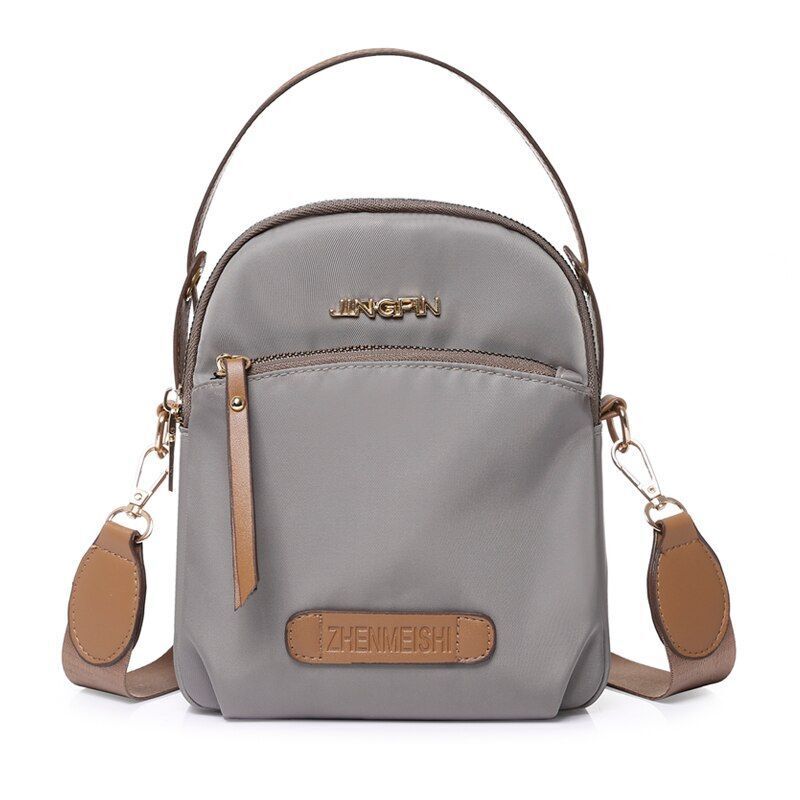 Nylon Waterproof Small Square Bag Shoulder Messenger Bag Purse Crossbody Handbag