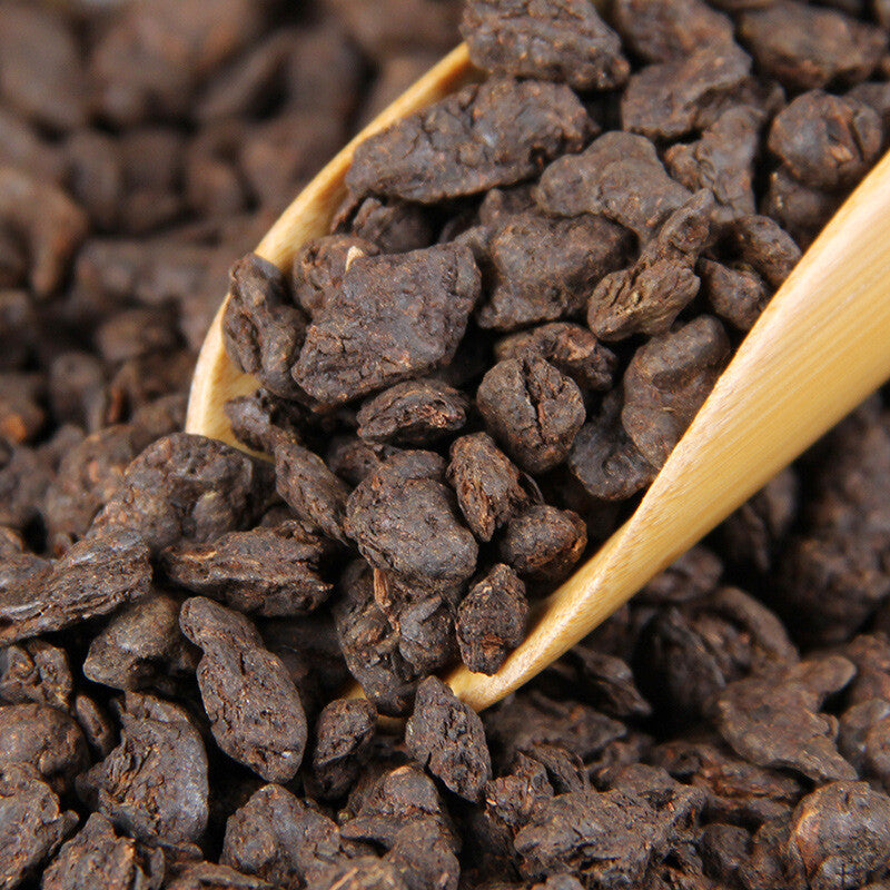 Yunnan Pu'er Tea Fossil Crushed Silver Glutinous Aroma Aged Pu'er Tea 100g