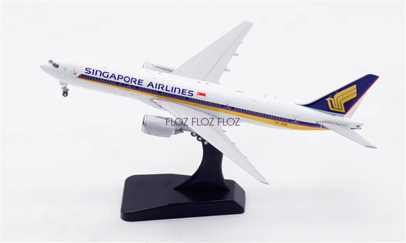 for JC Wings Singarpore Airlines for Boeing B777-200 9V-SVN 1:400 Aircraft Model