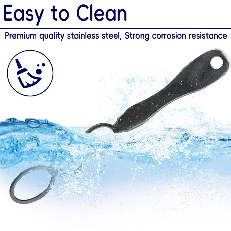 Peanut Butter Stirrer Stainless Steel Stirring Tool Heat Resistant No Mess Desig