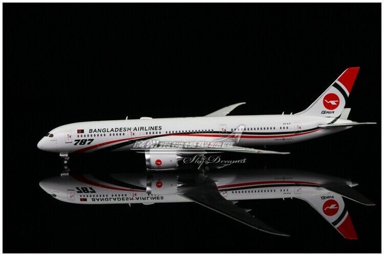 1:400 JC Wings Biman BANGLADESH AIRLINES B787-9 Passenger Airplane Diecast Model