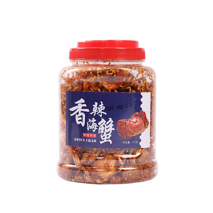 250g Spicy Crab - Casual Seafood Snack. Ready-to-eat.