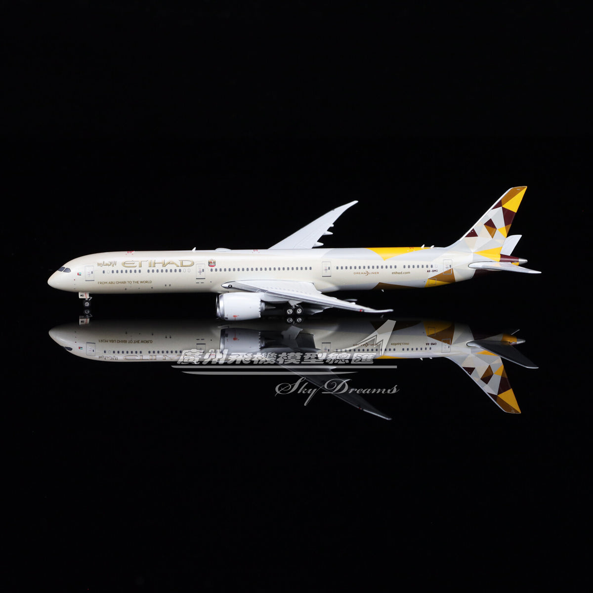 1:400 Phoenix ETIHAD BOEING 787-10 Passenger Airplane Diecast Aircraft Model