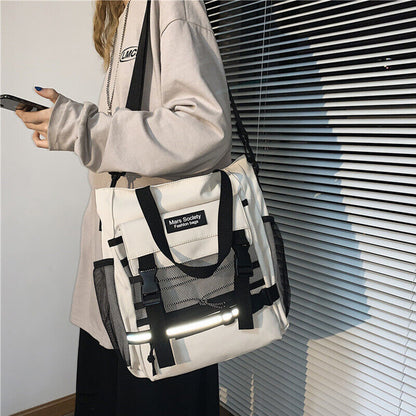 Photo Canvas Bag Girl Shoulder Bag Student Class Bag Messenger Bag