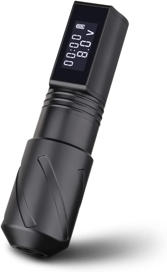 Wireless Tattoo Machine 1800mAh Battery Rotary Cartridge Tattoo Pen
