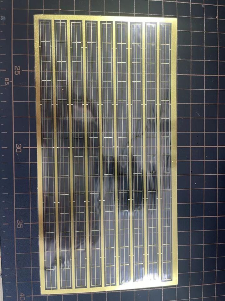 SSMODEL SS144001 1/144 Model Etched Part WWII Vessel'S Guard Three Handrail Rail