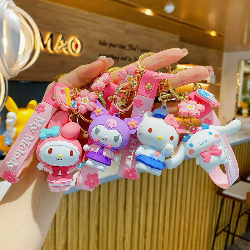 Genuine Sanrio Miniso Hellokitty Toy Figure Doll Cute Cat Decoration