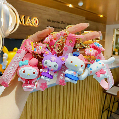 Genuine Sanrio Miniso Hellokitty Toy Figure Doll Cute Cat Decoration