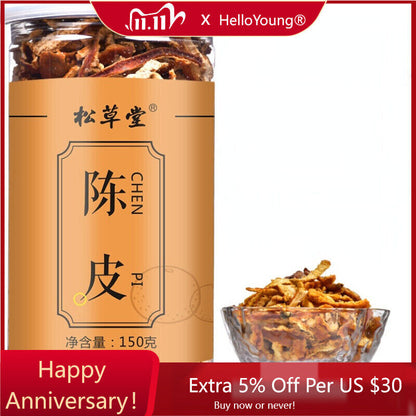 Chinese Medicine Healthy High Quality Mandarin Shell TeaChenpi150g-