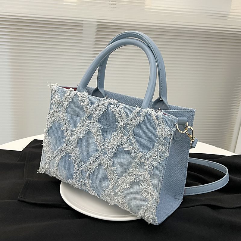 Denim Totes Shoulder Crossbody Bag Handbag Purse Messenger Bags High Quality 1PC