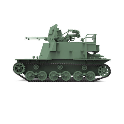 SSMODEL SS72845 1/72 25mm Military Model Kit Japan So-Ki SPAA