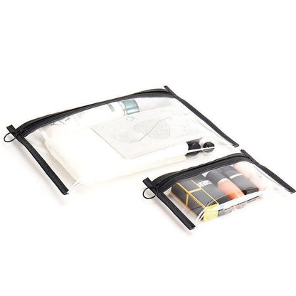 Transparent Waterproof Makeup Pouch Organizer Toiletry Traveling Cosmetics Bags