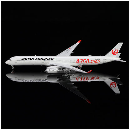 1:400 JC Wings JAPAN AIRLINES AIRBUS A350-1000 Passenger Airplane Diecast Model
