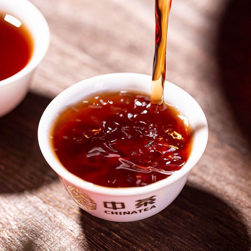 Puerh Tea Feng Ticket Round Tea Feng Yuan Jiarui Puerh Ripe Tea Cake 357g