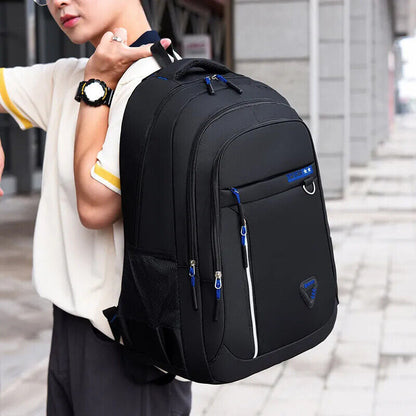 Men Backpack Oxford Black Bags Teen College Student Back Pack Bagpack Backpacks