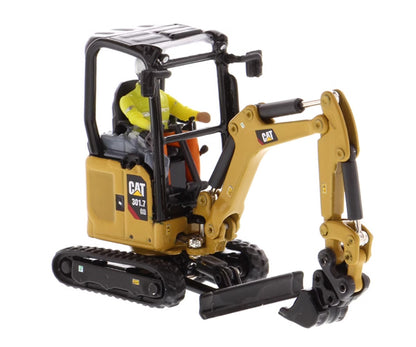1:50 DM CAT301.7 CR Mini Hydraulic Excavator Construction Machine Diecast Model