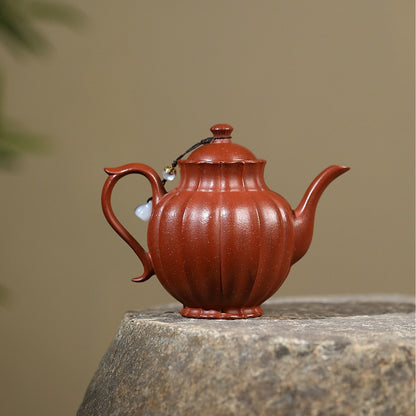 310ml Retro Yixing Purple Clay Teapots Handmade Raw Ore Mud Kettle