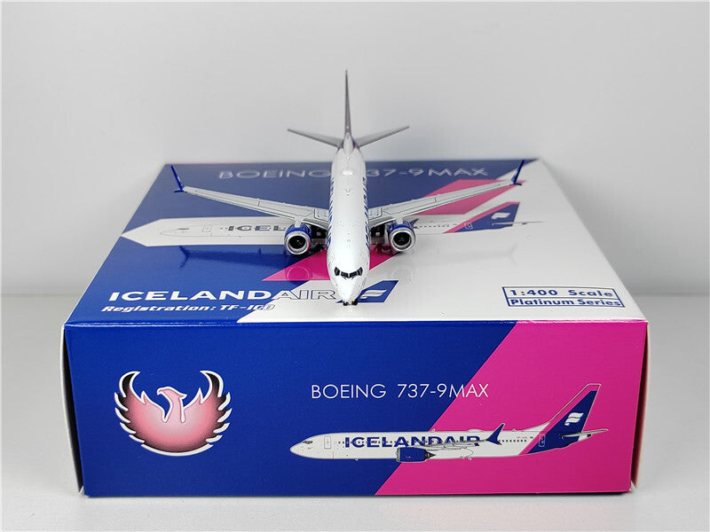 1:400 Phoenix ICELAND AIR BOEING B737MAX9 Airplane Diecast Aircraft Plane Model