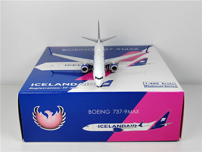 1:400 Phoenix ICELAND AIR BOEING B737MAX9 Airplane Diecast Aircraft Plane Model