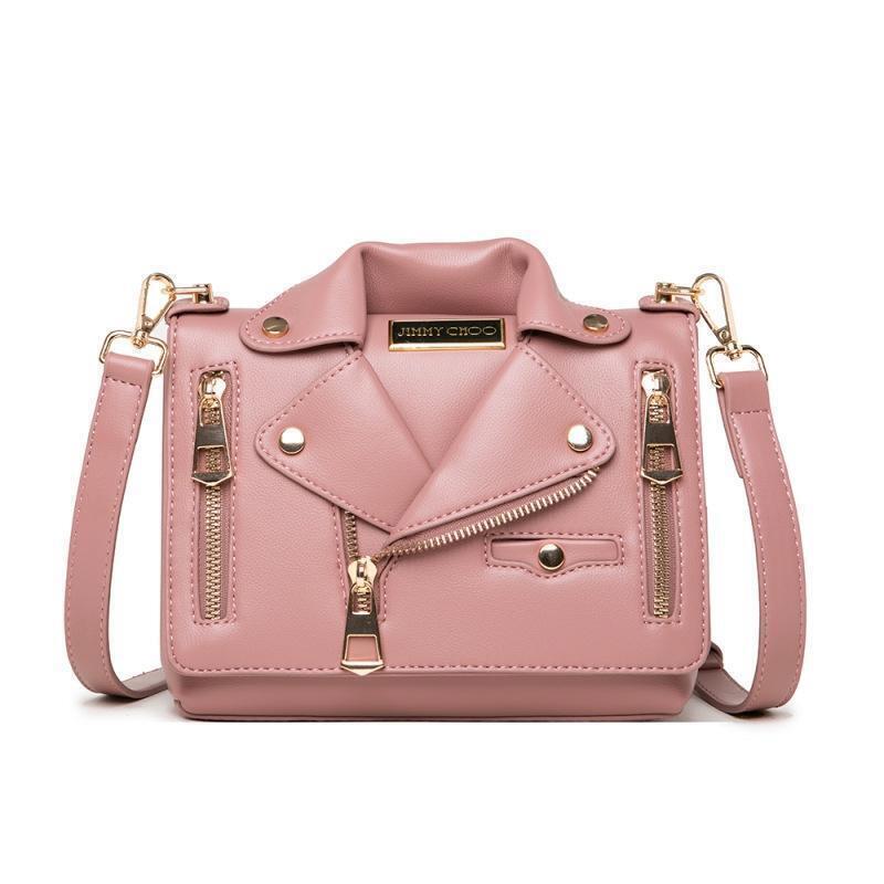 Leather Bags WomenShoulder Zipper Jacket Bag Bag Women Handbag