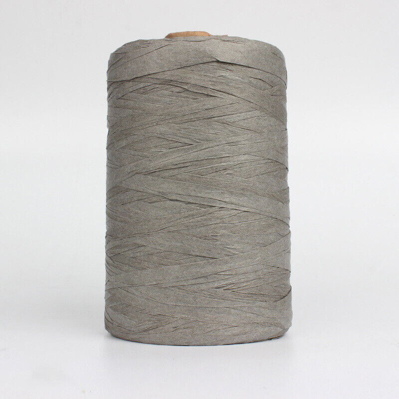 280M Organic Raffia Straw Rope Paper Yarn Crochet Knitting DIY Summer Hat Bag