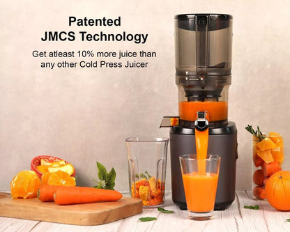 Kuvings AUTO 6 Gunmetal Ultimate Hands Free Cold Press Juicer Free Universal Adp
