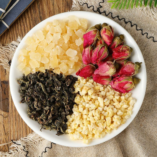 Rose Honey Peach Oolong Tea Flower Fruit Tea White Peach Small Packaging