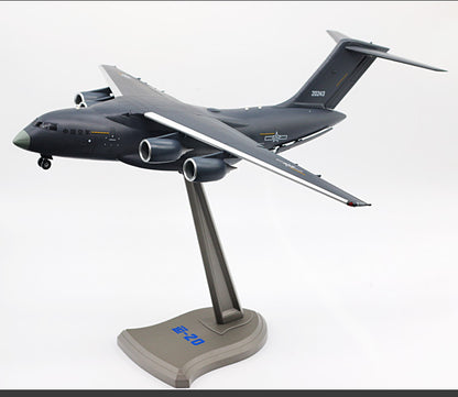 1:88 51CM AF1 China Air Force Y-20 Transport Airplane Diecast Aircraft Model
