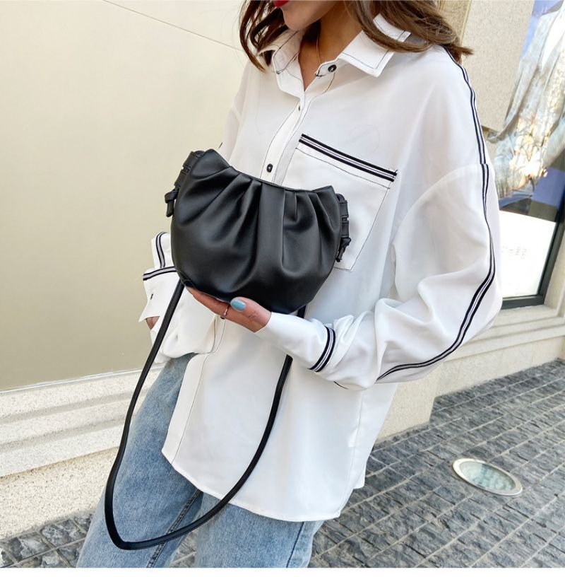 Shoulder Bag Niche Messenger Purse Wild Western Style Pouch Cloud Bags 22*13*6CM