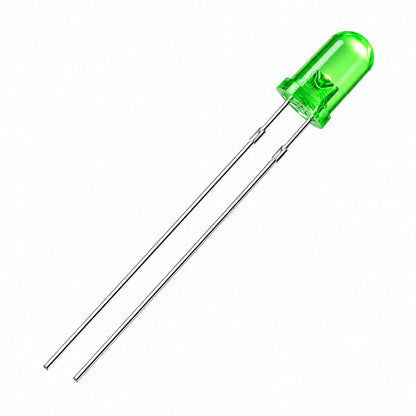 Flashing LED/Blinking LED - Ultra Green - 5mm - 100PK